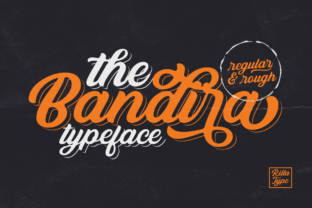 Bandira: A Playful Vintage Font for Modern Design