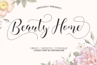 Beauty Home Font: Elevating Design with Handwritten Charm