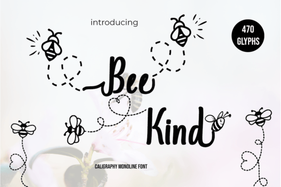 Bee Kind: A Handwritten Font for Authentic Design