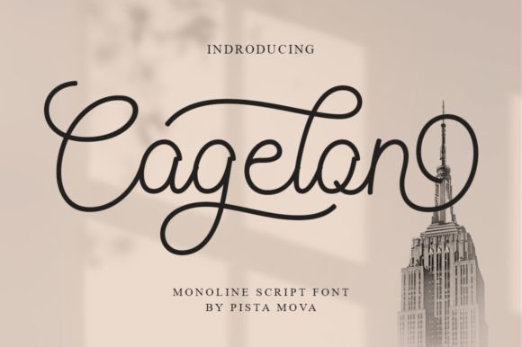 Cagelon: A Whimsical Handwritten Font for Creative Design