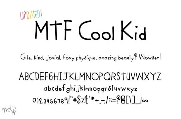 Cool Kid: A Handwritten Font for Modern Creators