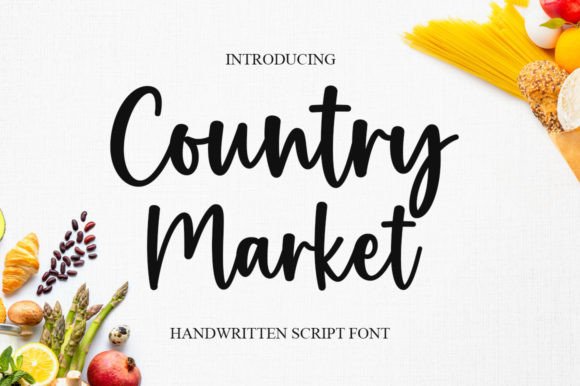 Country Market: A Font for Authentic Design