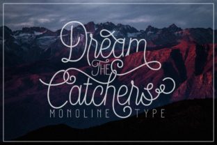 Dream Catchers: A Unique Handwritten Font for Modern Design