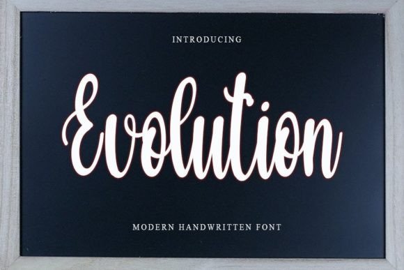 Evolution: Elevate Your Designs with Elegant Typography