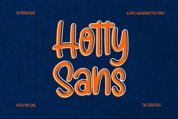 Hotty Sans: A Playful Font for Modern Design