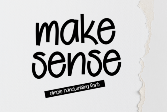 Make Sense: Elevate Your Design with Whimsical Handwritten Typography