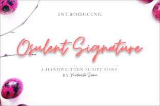 Osulent: The Modern Script for Elegant Design