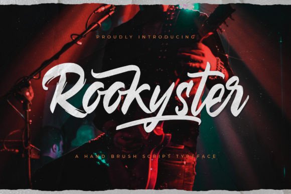 Rookyster: The Handbrush Script Font for Modern Branding
