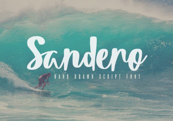 Sandero: A Bold Handwritten Script for Creative Impact