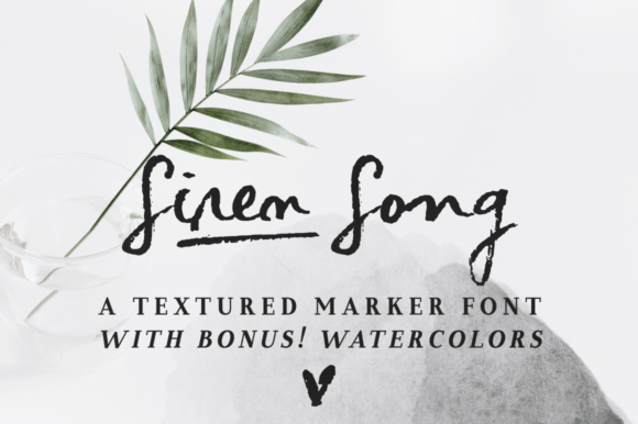 Siren Song: A Modern Brush Script for Authentic Design